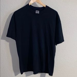 Plain navy t shirt L EUC